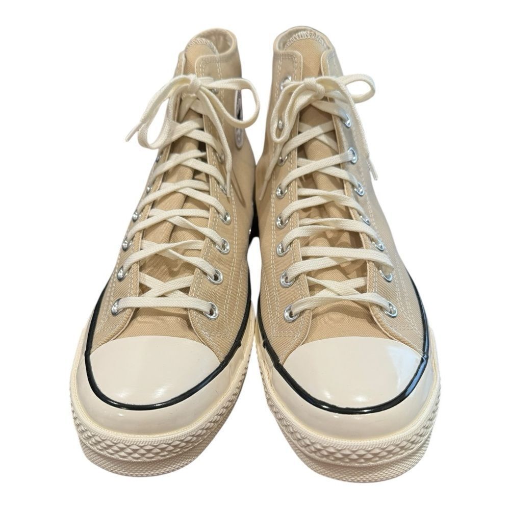 NEW Converse Men's Chuck 70 Vintage Canvas Oak Milk Egret Black Sneakers 12 - Picture 4 of 7